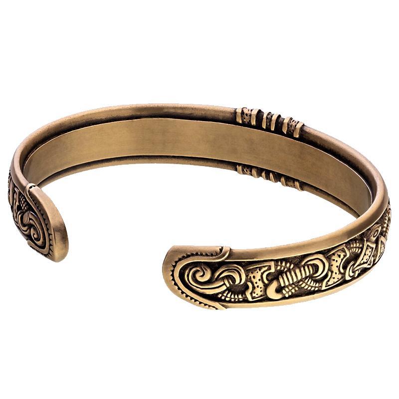 Nordic Bangle - Bronze or Sterling Silver-xinru shop