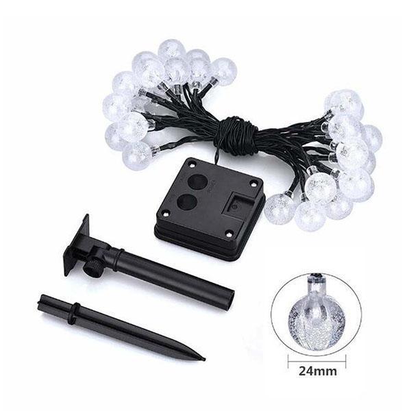 30 LED Solar Bubble Beads Patio String Lights-xinru shop