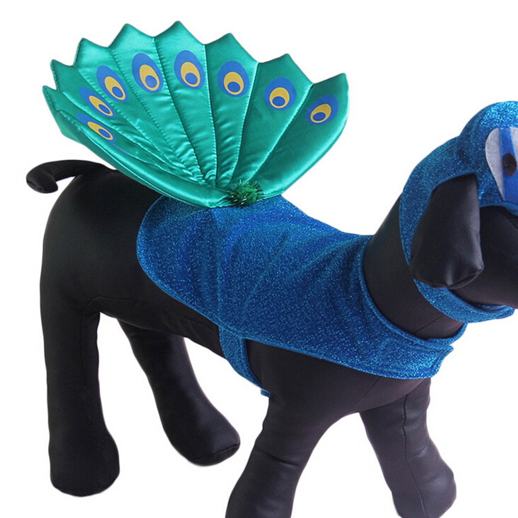 Animal Planet Peacock Dog Costume | Best Small Dog Costume-xinru