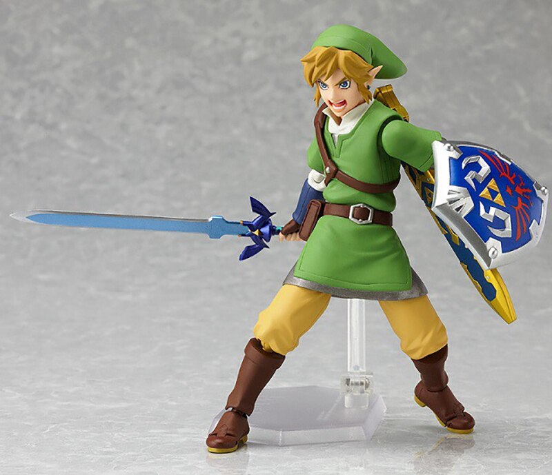 Anime The Legend Of Zelda Link Pvc Action Figures Collectible Model Toys-xinru