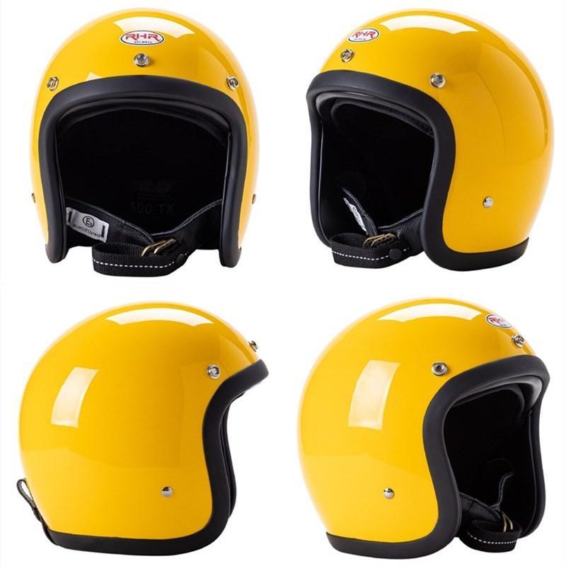 Retro Motorcycle Helmet Fiberglass-xinru shop