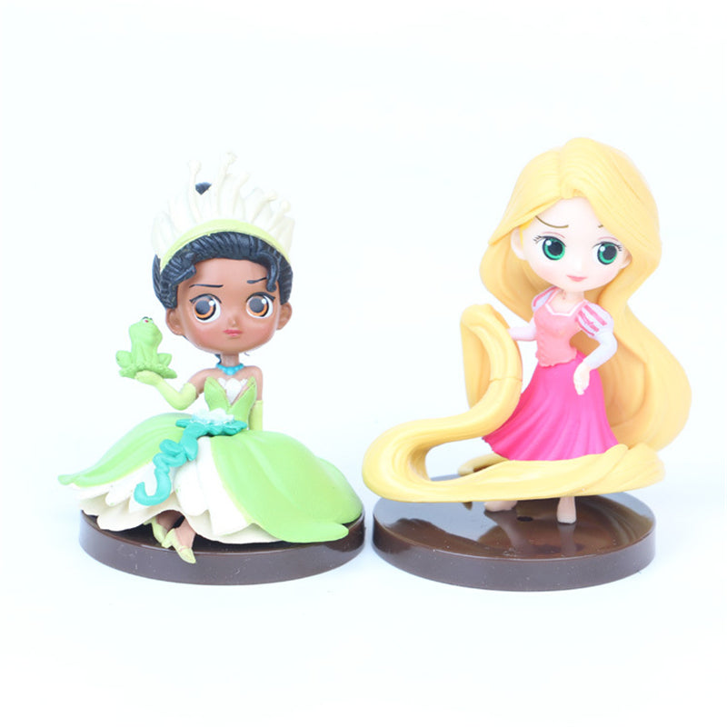 Q Posket Princess PVC Action Figures Collectible Model Toys-xinru