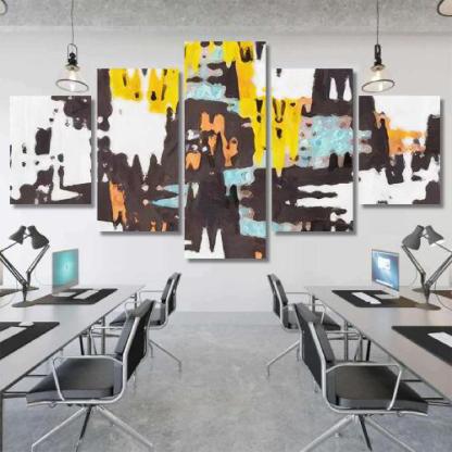 Digital Structure Painting Abstract Art-xinru shop