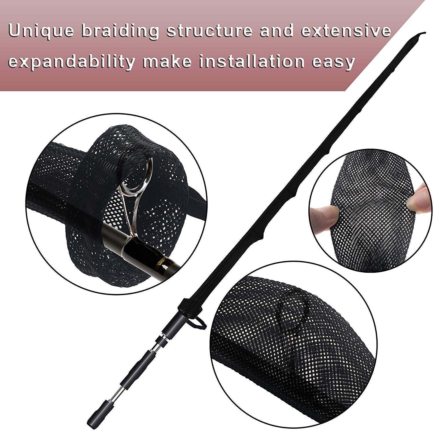 Fishing Rod Sleeves Socks Rod Gloves-xinru
