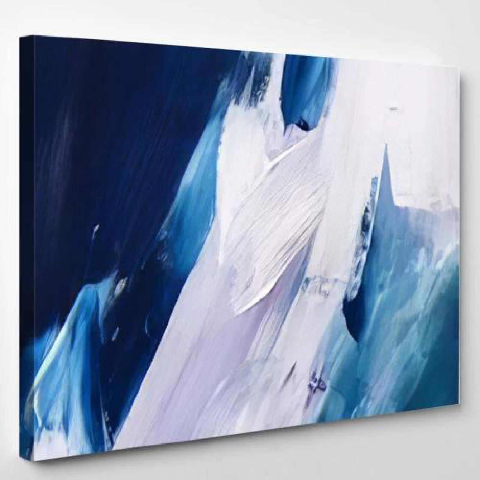 Blue Abstract Acrylic-xinru shop