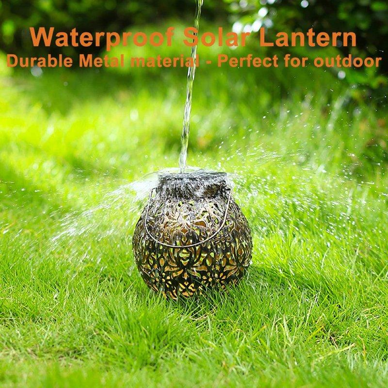 Hollowed-Out Solar Hanging Lantern-xinru shop