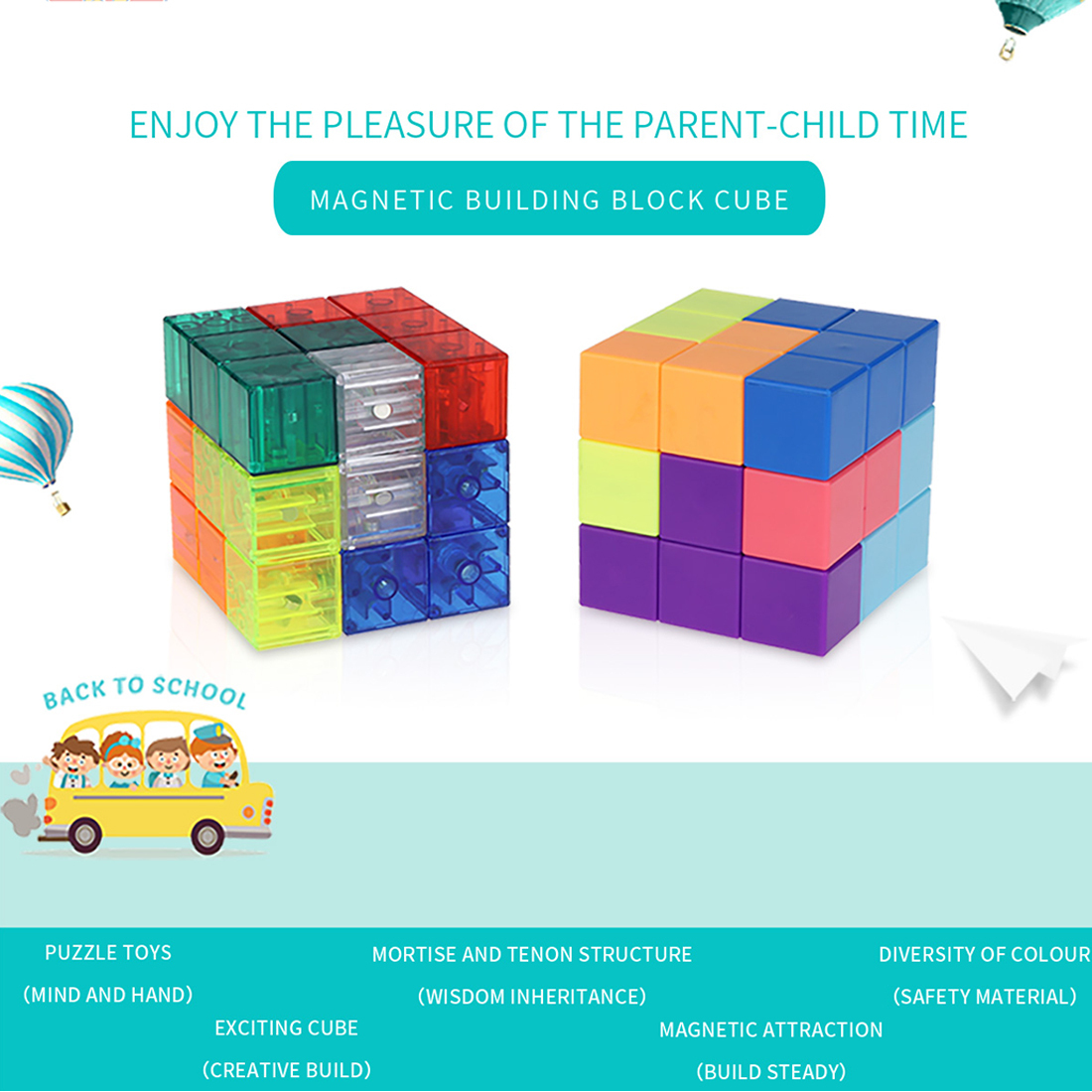 YJ Magnetic Blocks-xinru shop