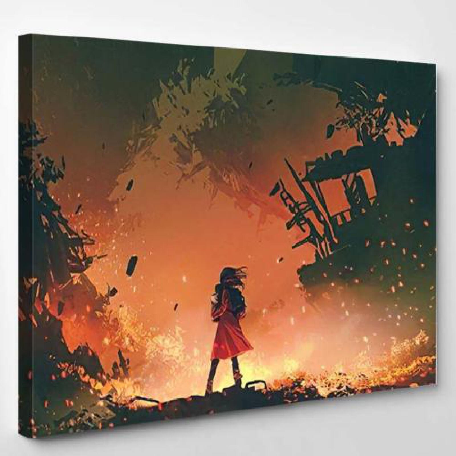 Young Mother Red Coat Carrying Her-xinru shop