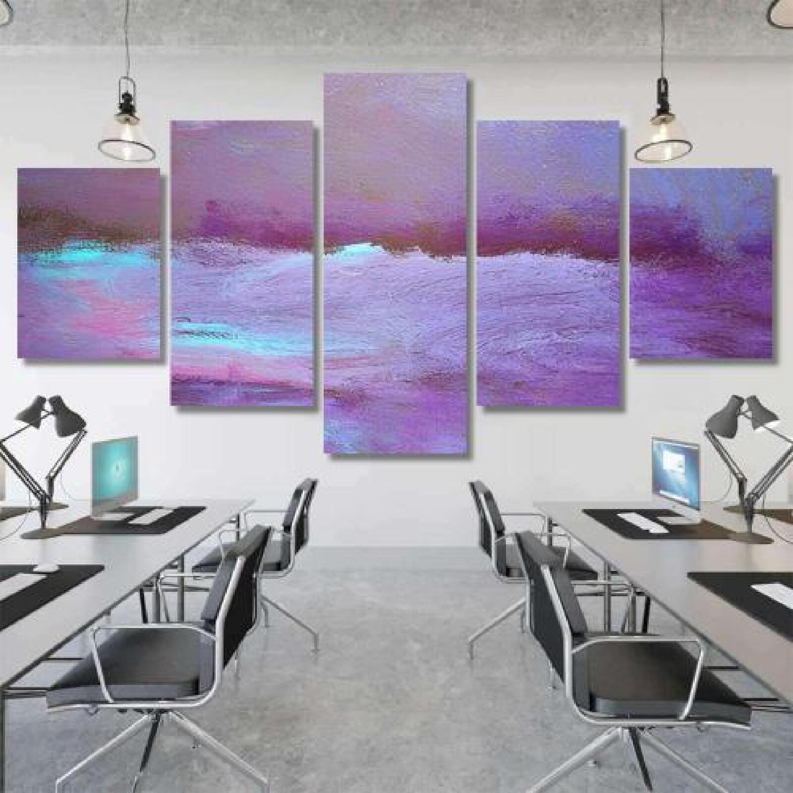 Creative Abstract Hand Painted Wallpaper-xinru shop
