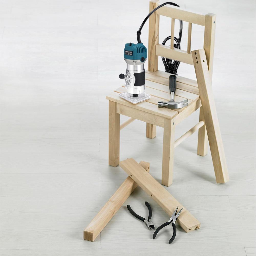 800W Wood Router Kit 110V Electric Handheld Wood Trimme-xinru