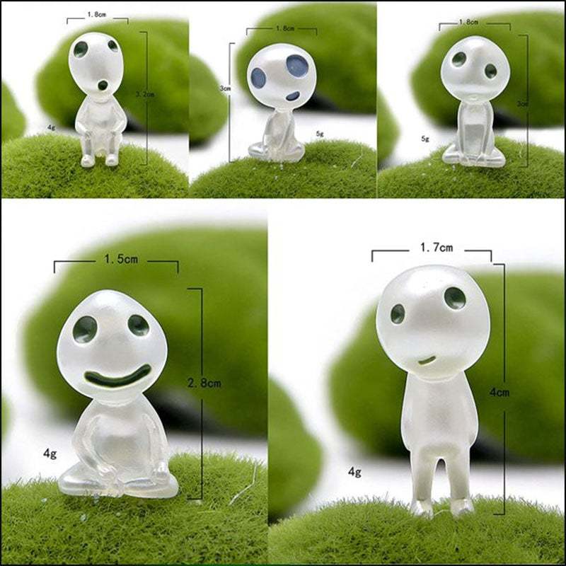 Princess Mononoke Luminous Tree Elves Doll Ornament-xinru