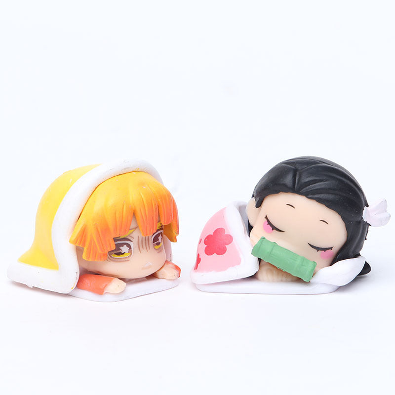 Kawaii Demon Slayer Action Figure PVC Model Toys-xinru