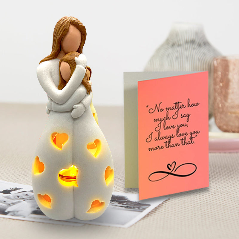 Mother's Day Statue Candle Holder-xinru