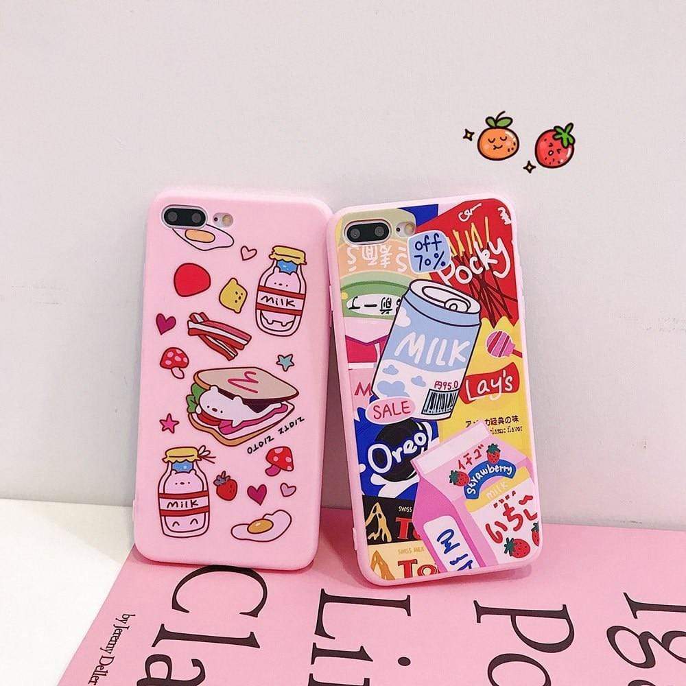 Ultra Soft Food Pattern Case-xinru