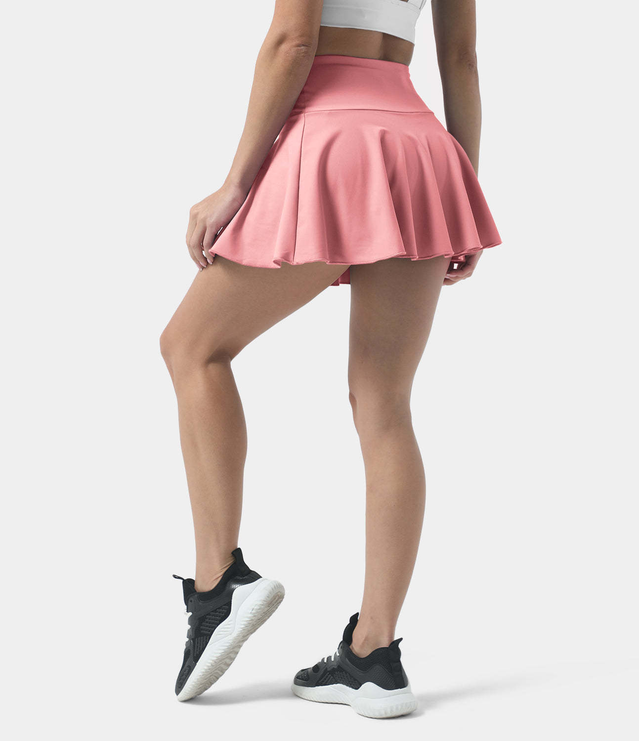 Women's Athletic High Waisted Tennis Skirts With Pockets-xinru shop