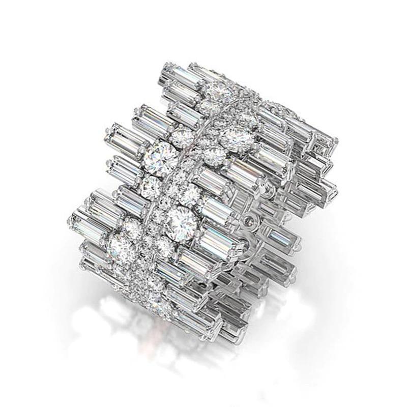 Women's Timeless Luxurious Zircon Bejeweled Ring-xinru