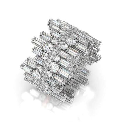 Women's Timeless Luxurious Zircon Bejeweled Ring-xinru
