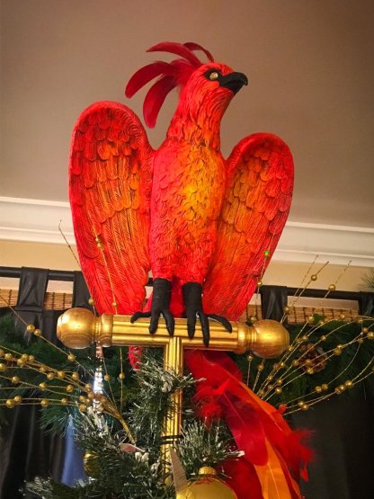 Christmas Phoenix Fawkes Tree Topper decoration-xinru shop