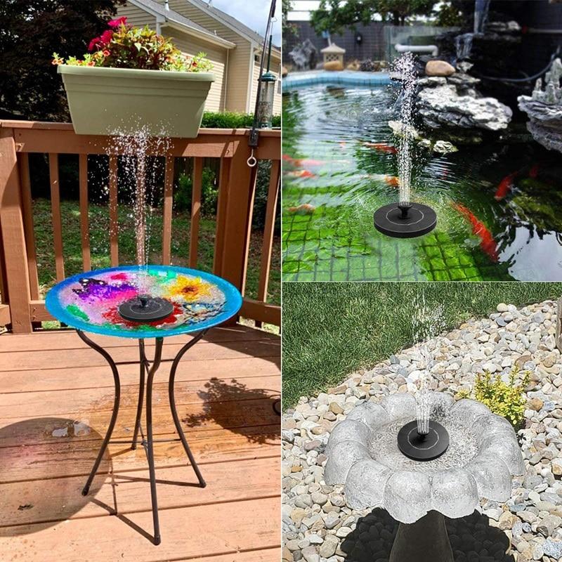 Solar Freestanding Floating Pond Fountain-xinru