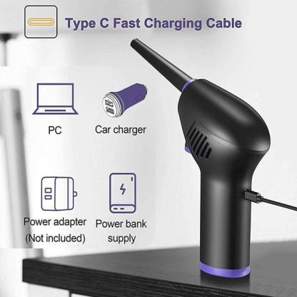 Portable Cordless Air Cars Keyboards Dust Collector Cleaning Tools-xinru