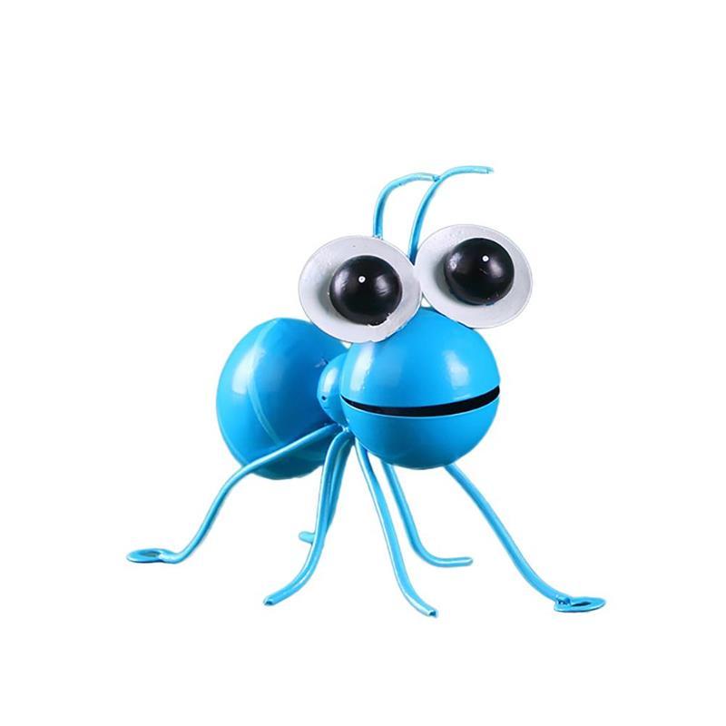 Wrought Iron Insect Garden D鑼卌or Courtyard Decoration Simulation Ornaments-xinru