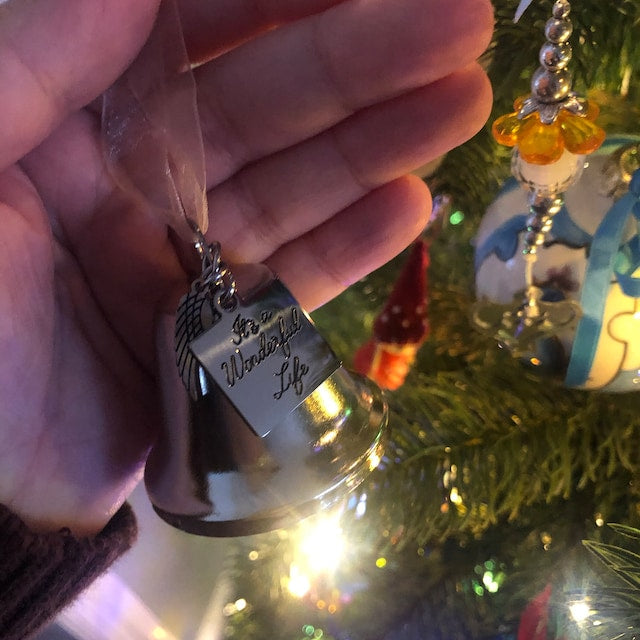 Angel Wings Bell Christmas Tree Ornaments-xinru shop