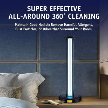 UV-C Sanitizing Light Disinfection Room Lamp: Glow Tower-xinru shop