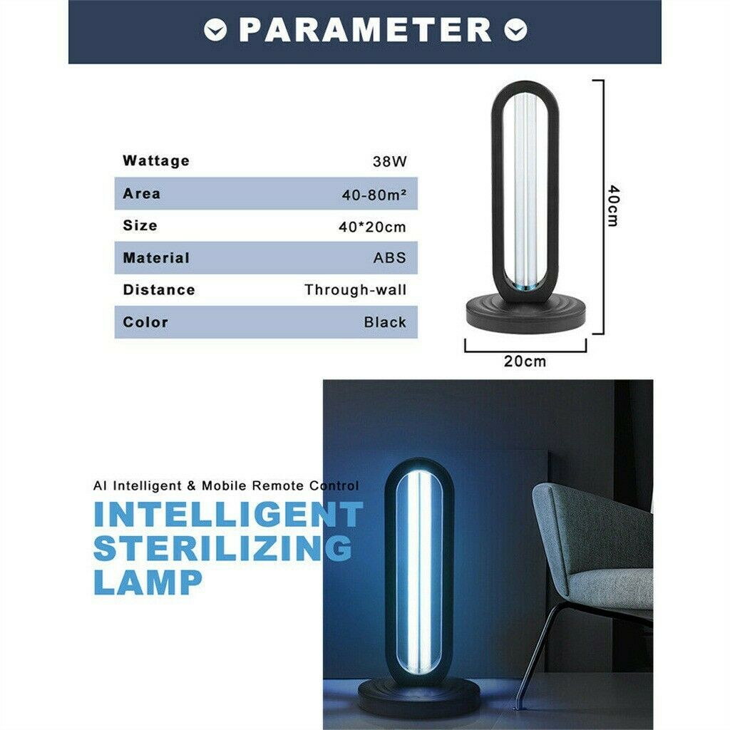 Disinfection Light Air Sanitizer Ultraviolet Sterilizer UV Purifier-xinru shop