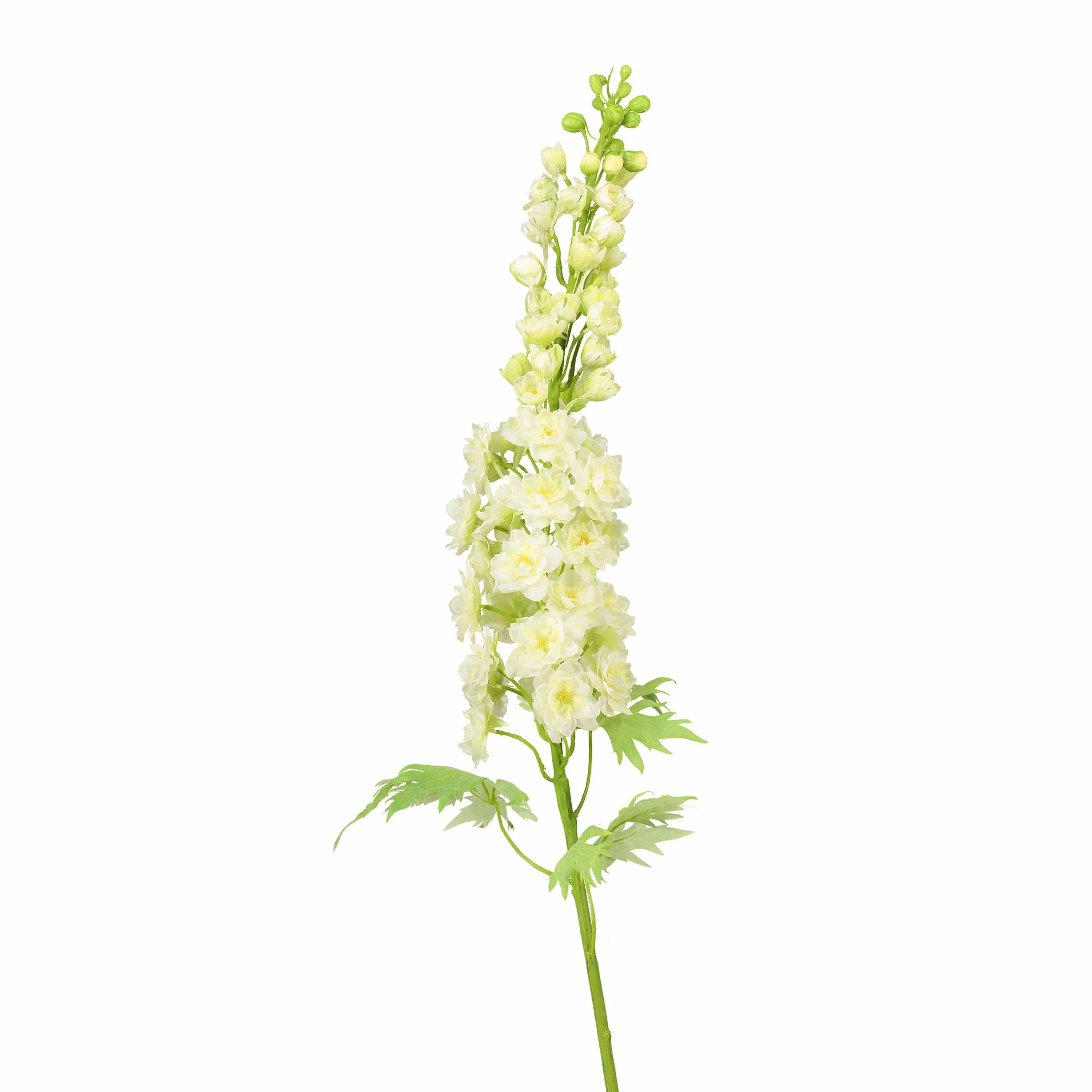 Artificial White Delphinium 49"-xinru shop