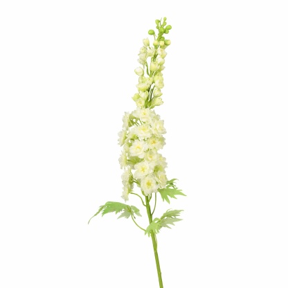 Artificial White Delphinium 49"-xinru shop