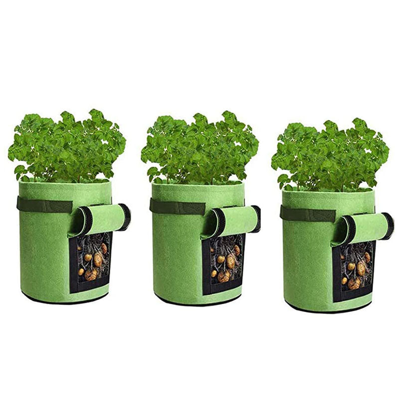 Growing Blue With Flip Lid And Handle For Potato Vegetable Plants-xinru