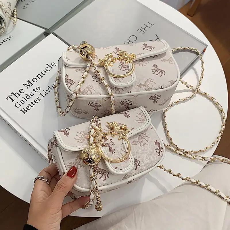 ミニバッグチェーンショルダーバッグ-xinru shop