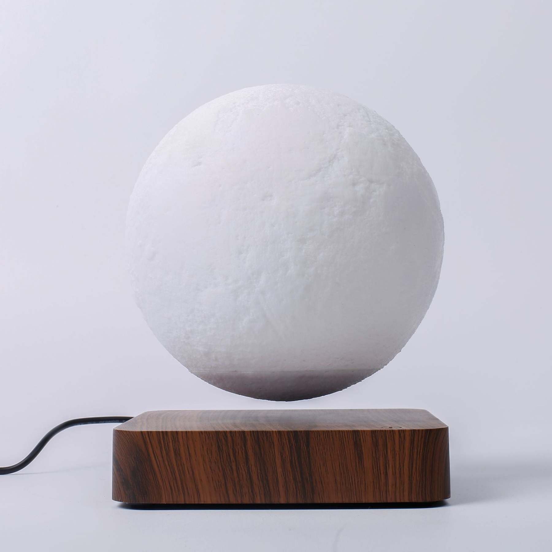 3D Rotating Moon Night Light LED Magnetic Levitation Table Lamp-xinru