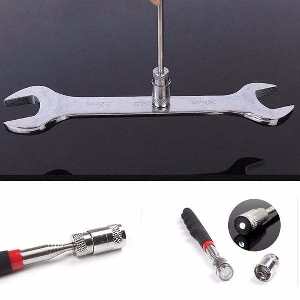 Magnet Pickup Tool Telescoping Include 8 lb LED Light Magnet Stick-xinru