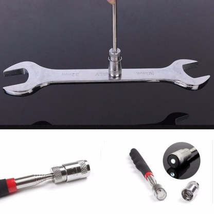 Magnet Pickup Tool Telescoping Include 8 lb LED Light Magnet Stick-xinru