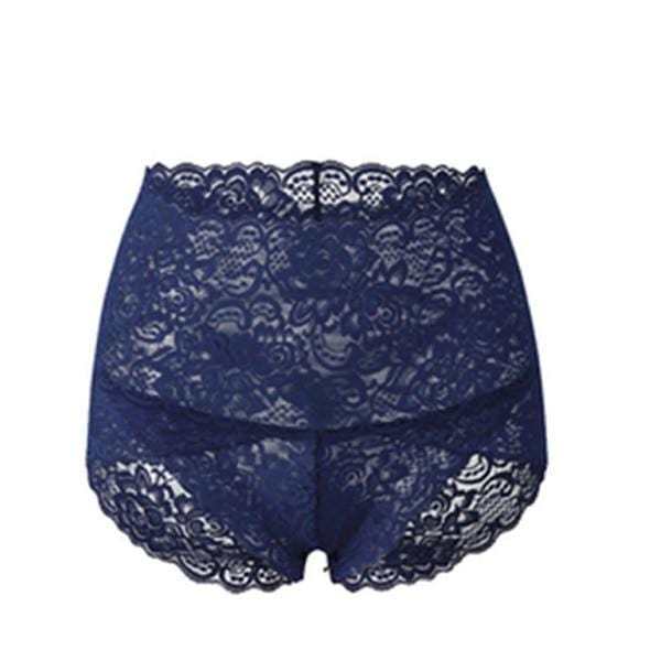 Women Seamless Lace Panties Breathable High Waist Butt Lift Briefs Underwea-xinru