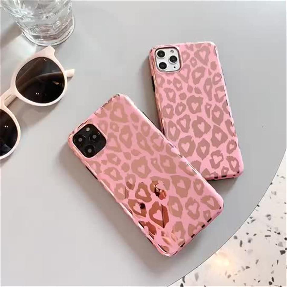 Pink Leopard Print Case-xinru