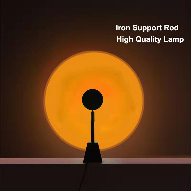 Sunset Rainbow Floor Standing Projection LED Lamp Night Light-xinru