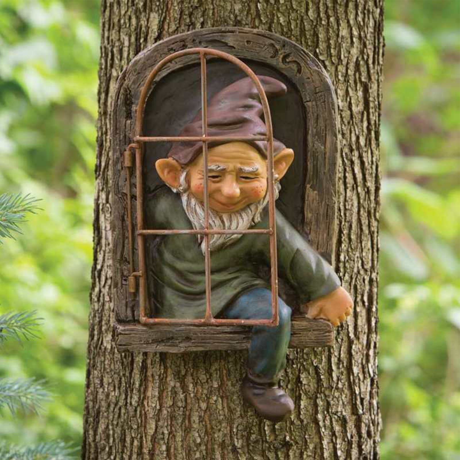 Naughty Garden Fairy Ornaments Gnome Ornament Statue-xinru
