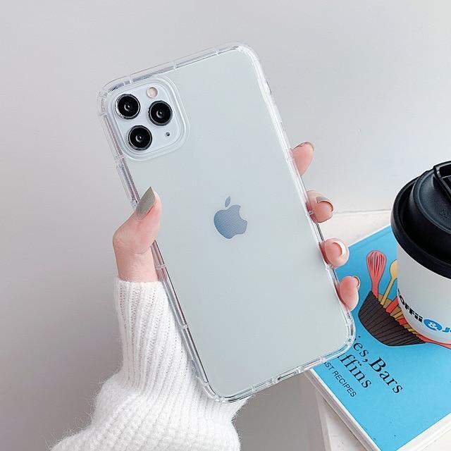 Shockproof Transparent Neon Case-xinru