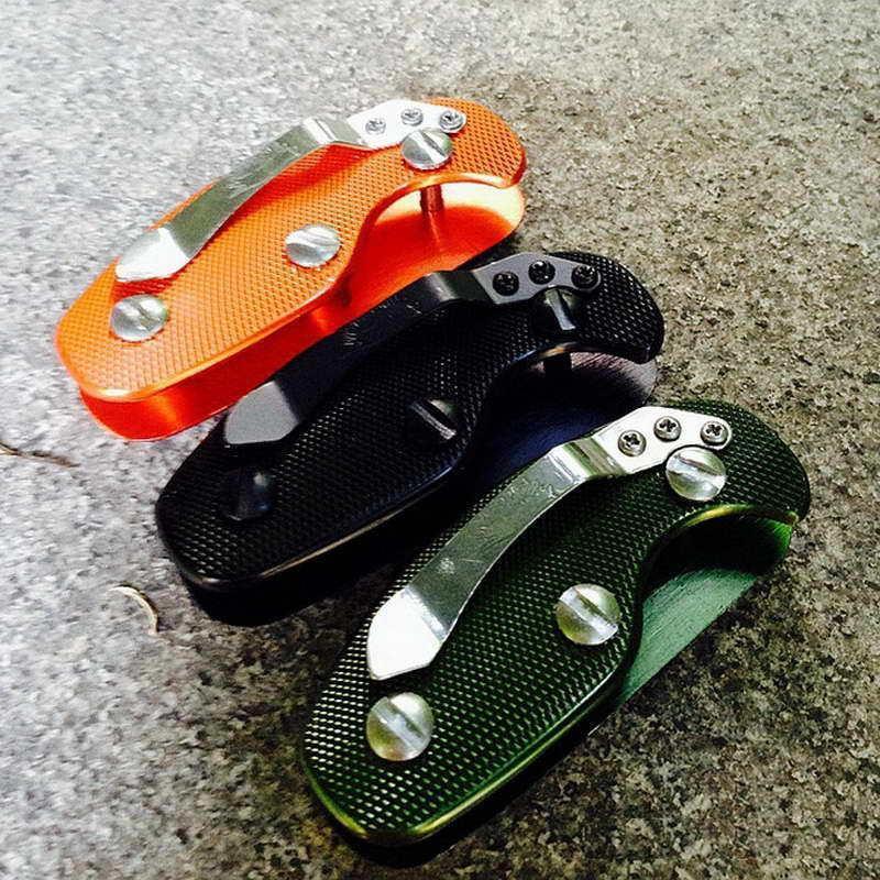 Lightweight Aluminium Folding Keys Organizer-xinru