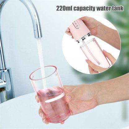 Portable Dental Water Irrigator Usb Rechargeable 4 Jet Tips-xinru