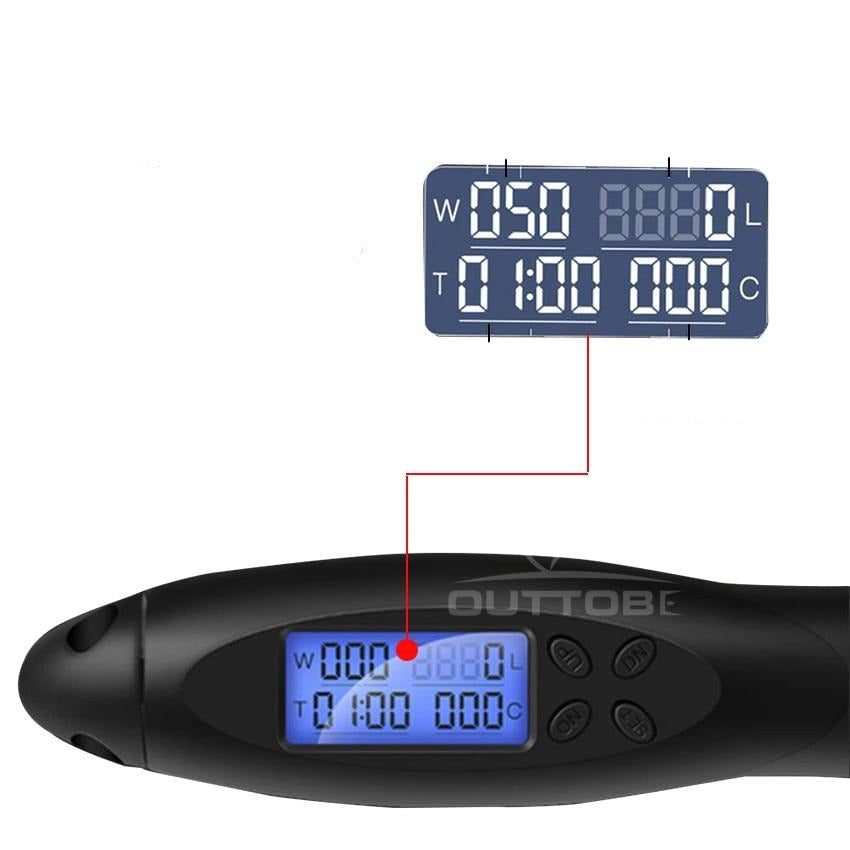 Wired Adjustable Smart Jump Rope-xinru