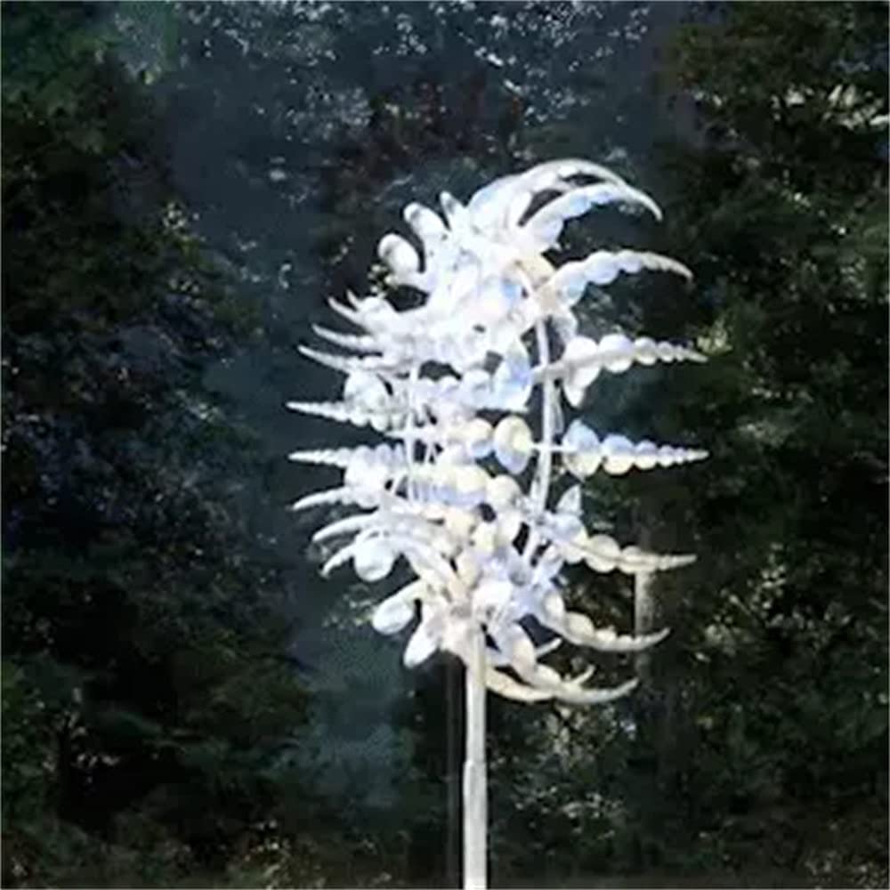 Magical Metal Windmill Kinetic Metal Wind Spinners-xinru