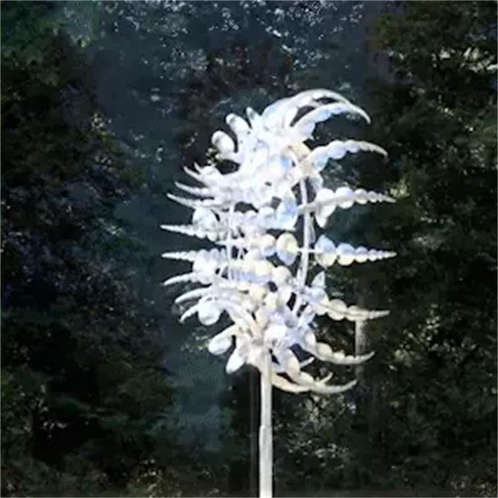 Magical Metal Windmill Kinetic Metal Wind Spinners-xinru