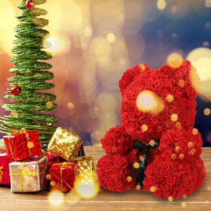 Mother's Day Gift Rose Teddy Bear For Mom-xinru