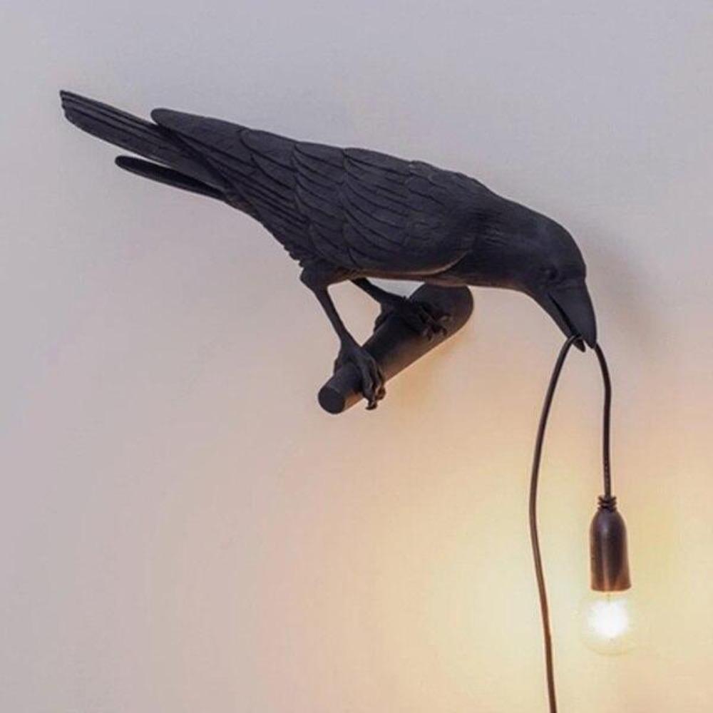 Auspicious Bird Raven Standing Table Lamp-xinru