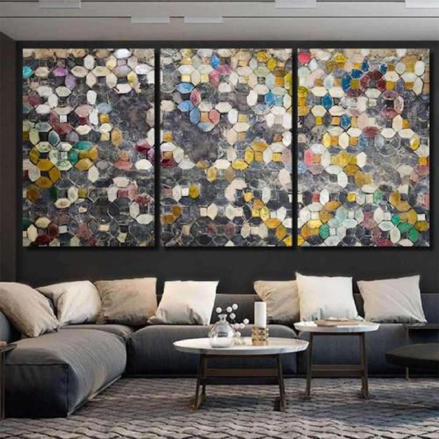 Close Wall Decorated Old Stained Glass-xinru shop