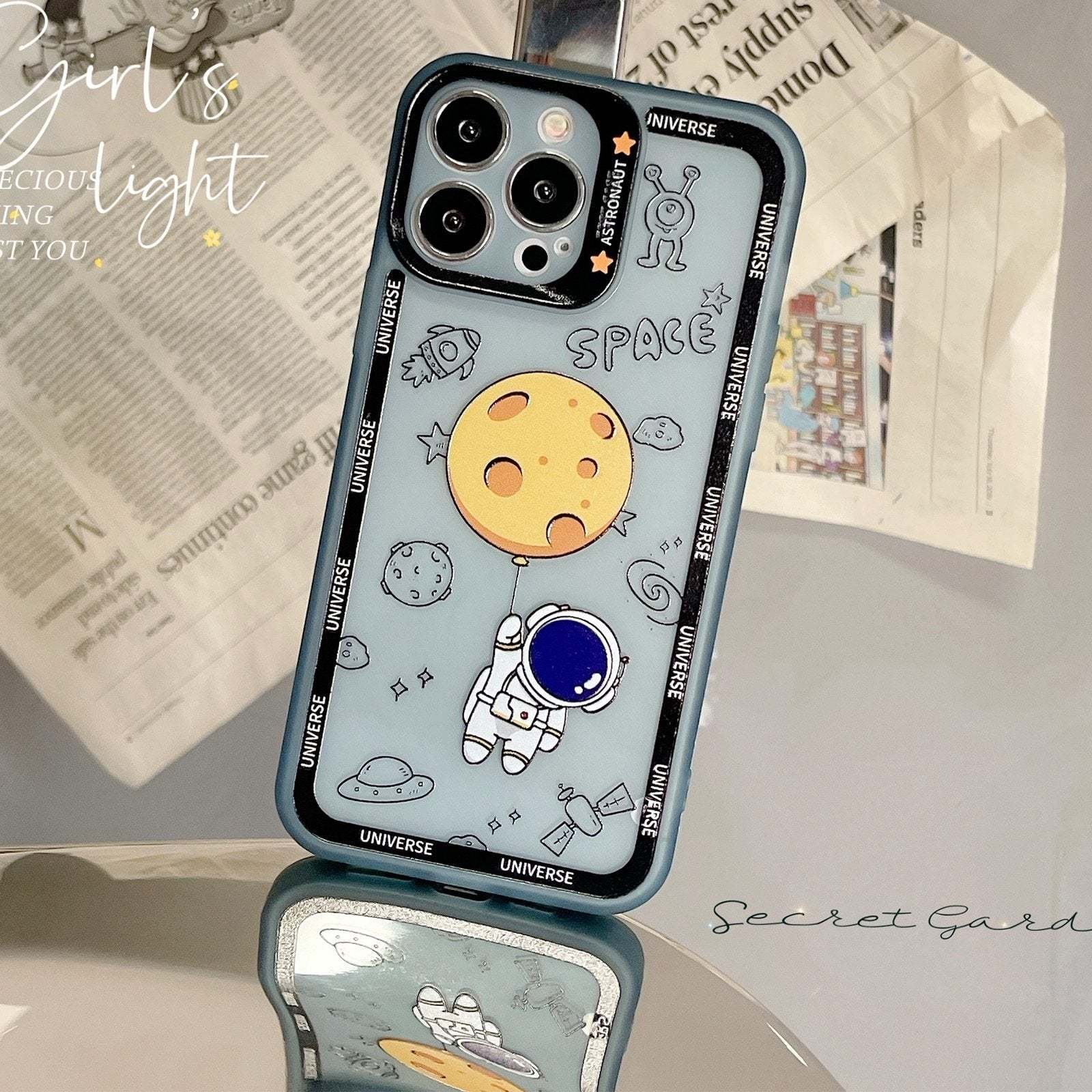 Cartoon Astronaut Case-xinru