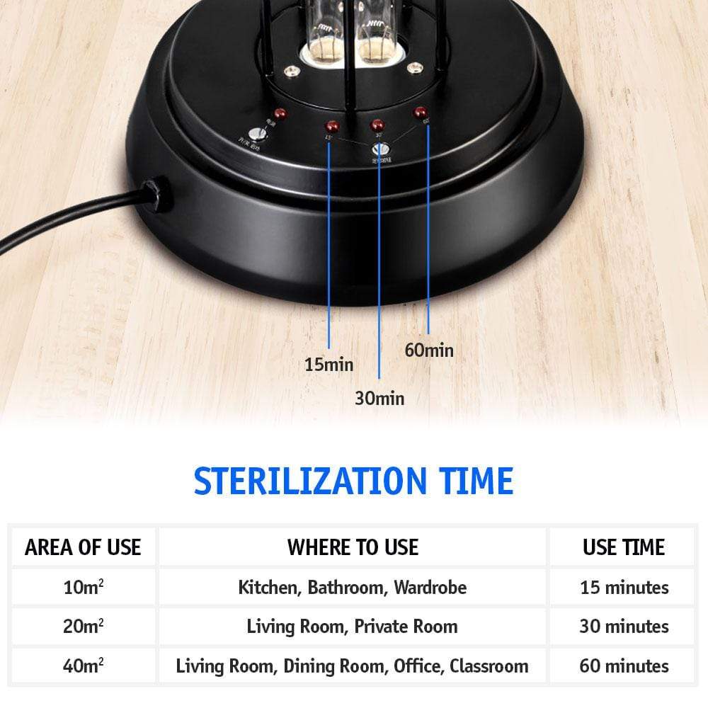 UV-C Sanitizing Light Disinfection Room Lamp: Glow Tower-xinru shop